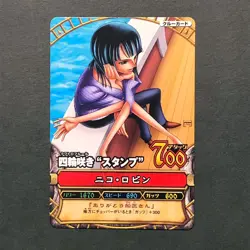 S1875 Nico Robin C134 Japanese One Piece Berry Match Carddass Card - Image 1