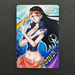 S4970 Nico Robin No.006 Memorial Log Japanese One Piece Card 2011 F12 - Image 1