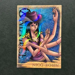 S3484 Super Rare Nico Robin Miss All Sunday One Piece Vintage Ensky Holo Card - Image 1
