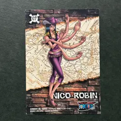 S3484 Super Rare Nico Robin Miss All Sunday One Piece Vintage Ensky Holo Card - Image 2