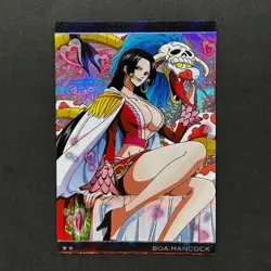 S5668 Boa Hancock R No.10-17 Japanese One Piece Wafer Card M14 - Image 1