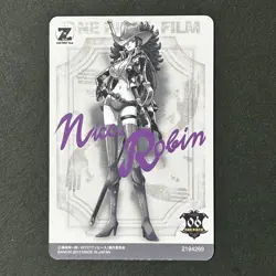 S7084 Nico Robin One Piece Grand Log Film Z Card Bandai 2012 Super Rare M30 - Image 2