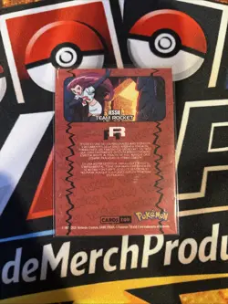 Rare Full Art Pokemon Team Rocket Jessie #29 Low Pop Card Tops/GameFreak - Image 2