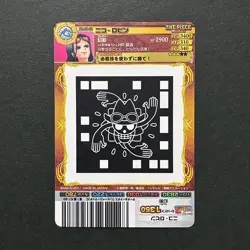 S7357 Nico Robin No.03-22 Japanese One Piece AR Carddass Card J11 - Image 2