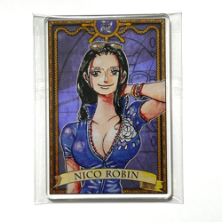 R582 Nico Robin Japanese One Piece Status Acrylic Collection Card J13 - Image 1