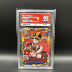 One Piece Day 25 Monkey D Luffy & Don Card Japanese ACE 10 - Image 3