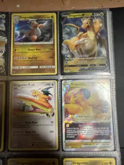 Pokemon Card Dragonite Collection Lot, Holos, V’s, Vintage, Ex, Promo - Image 3