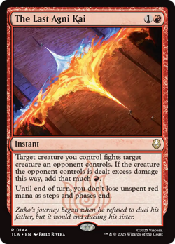 x4 The Last Agni Kai TLA Avatar MTG 144 M/NM 4x - Image 1