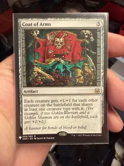 1x Coat of Arms, The List, MTG Magic the Gathering NM - Image 1