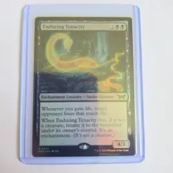 MTG Enduring Tenacity #95 NM Foil - Image 1