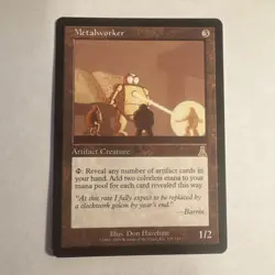 Metalworker - Urza's Destiny - MTG Magic the Gathering - Lightly Played LP - Image 1
