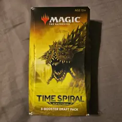 Time Spiral Remastered 3 Booster Draft Pack Magic The Gathering - Sealed MTG - Image 1