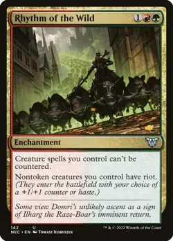 MTG Rhythm of the Wild ** Neon Dynasty Commander ** English - Image 1