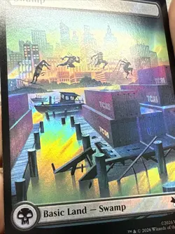 Swamp (0307) (Surge Foil) Teenage Mutant Ninja Turtles Foil - Image 3
