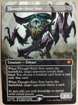 Thought-Knot Seer - Special Guests (SPG) - Borderless Mythic Reg -NM- Fr Ship - Image 1