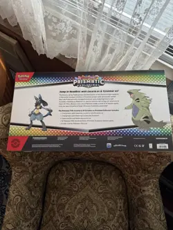 Pokemon Lucario Ex Tyranitar Ex Premium Collection Prismatic Evolution Lot of 2 - Image 3