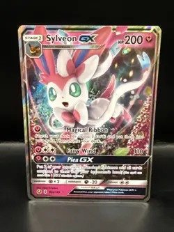 Pokemon TCG Sylveon GX 92a/145 Alt Art Promo Guardians Rising Sun and Moon H - Image 2