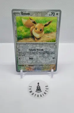 Pokemon - Eevee - Scarlet & Violet-151 - 133/165 Reverse Holo - Image 1