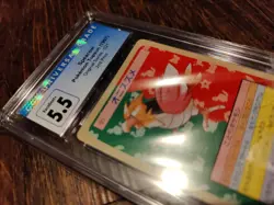 CGC Graded Ex 5.5 1997 Pokemon Topsun Spearow Green Back - Image 3