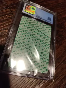 CGC Graded Ex 5.5 1997 Pokemon Topsun Spearow Green Back - Image 4