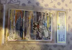 2023 Pokemon SWSH FA/Darkrai VSTAR Crown Zenith #GG50 AGS 10 Gem Mint - Image 1