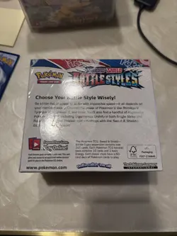 Pokemon TCG: Sword & Shield - Battle Styles Booster Box (36 Packs) SWSH05 NEW 820650818189 - Image 2