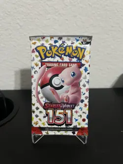 Pokemon Scarlet & Violet 151 Booster Pack 1x NEW English Factory Sealed 2023 - Image 1