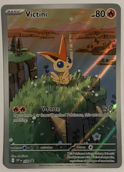 Victini SVP 208 - Black Star Promo - Illustration Rare - Pokemon TCG - Image 1