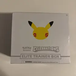 Pokemon Celebrations ETB Elite Trainer Box 25th anniversary brand new/sealed 820650809439 - Image 1