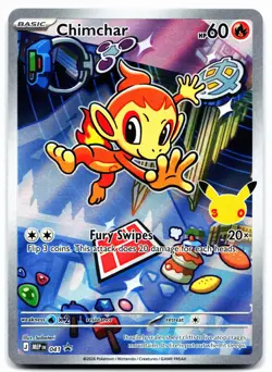 CHIMCHAR 041 HOLO PROMO ME: MEGA EVOLUTION PROMO POKEMON NM - Image 1