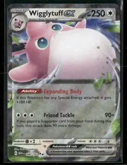 Wigglytuff ex - 040/165 [MEW - 040/165] SV: Scarlet & Violet 151 - NM - Image 2
