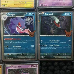 Pokemon 2025 trick or trade Complete Cosmos Holo Pokemon of 2025 Set - Image 3