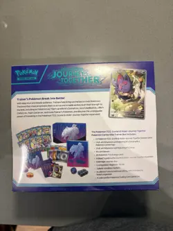 2025 Pokemon Center Journey Together Factory Sealed ETB Elite Trainer Box - Image 5