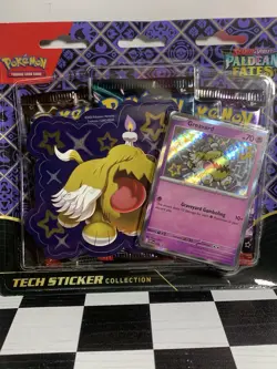 Pokemon Paldean Fates Tech Sticker Collection Lot of 2 - Image 2