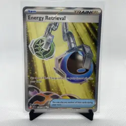 Energy Retrieval 108/086 Pokemon TCG Chaos Rising Full Art Trainer NM PACK FRESH - Image 1