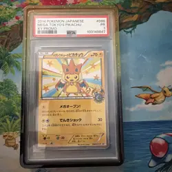 2014 Pokemon Mega Tokyos Pikachu PC Tokyo Relocation JPN PSA 1 Low Pop 098/xy-p - Image 1