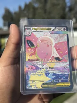 MEGA CLEFABLE EX 119/088 HOLO SPECIAL ILLUSTRATION RARE PERFECT ORDER POKEMON NM - Image 1