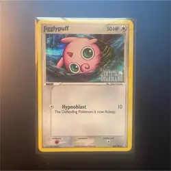 Pokemon TCG Jigglypuff 53/100 EX Crystal Guardians Reverse Holo Common 50 HP - Image 1