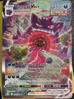 Pokemon TCG Gengar VMAX Alt Art 271/264 Fusion - Image 1