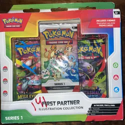 NEW *SEALED* Pokemon First Partner (Series 1) Illustration Collection - Image 1