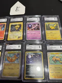 10 PSA CGC Graded Pokemon Lot 151 Mewtwo Umbreon Charizard Etb Mcdonalds Pikachu - Image 2