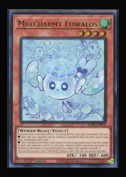 Mulcharmy Fuwalos (UR) RA04-EN050 1st Edition Ultra Rare Yu-Gi-Oh NM - Image 1