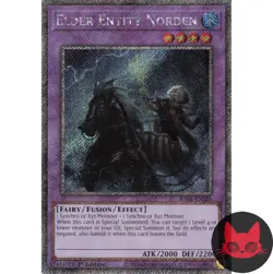Yugioh Elder Entity Norden RA04-EN226 Platinum Secret Rare 1st Edition NM - Image 1