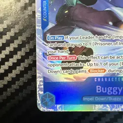 Buggy OP16-048 SR The Time of Battle Foil English One Piece - Image 4