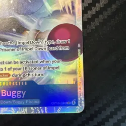Buggy OP16-048 SR The Time of Battle Foil English One Piece - Image 5