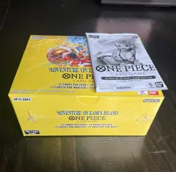 Bandai One Piece Card Game Adventure on Kami's Island OP15-EB04 Booster Box - Image 1