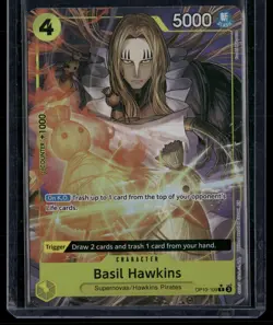 Premium Booster -The Best- Vol. 2 #OP10-109 Basil Hawkins - Image 1