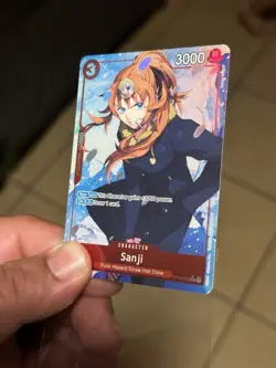 One Piece CCG Sanji Alternate Art OP10-005 SR Royal Blood - Image 2