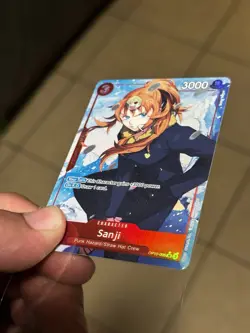 One Piece CCG Sanji Alternate Art OP10-005 SR Royal Blood - Image 4