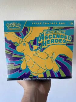 Pokemon TCG: Ascended Heroes Elite Trainer Box (ETB) ✅New & Sealed ✅ Fast Ship - Image 1